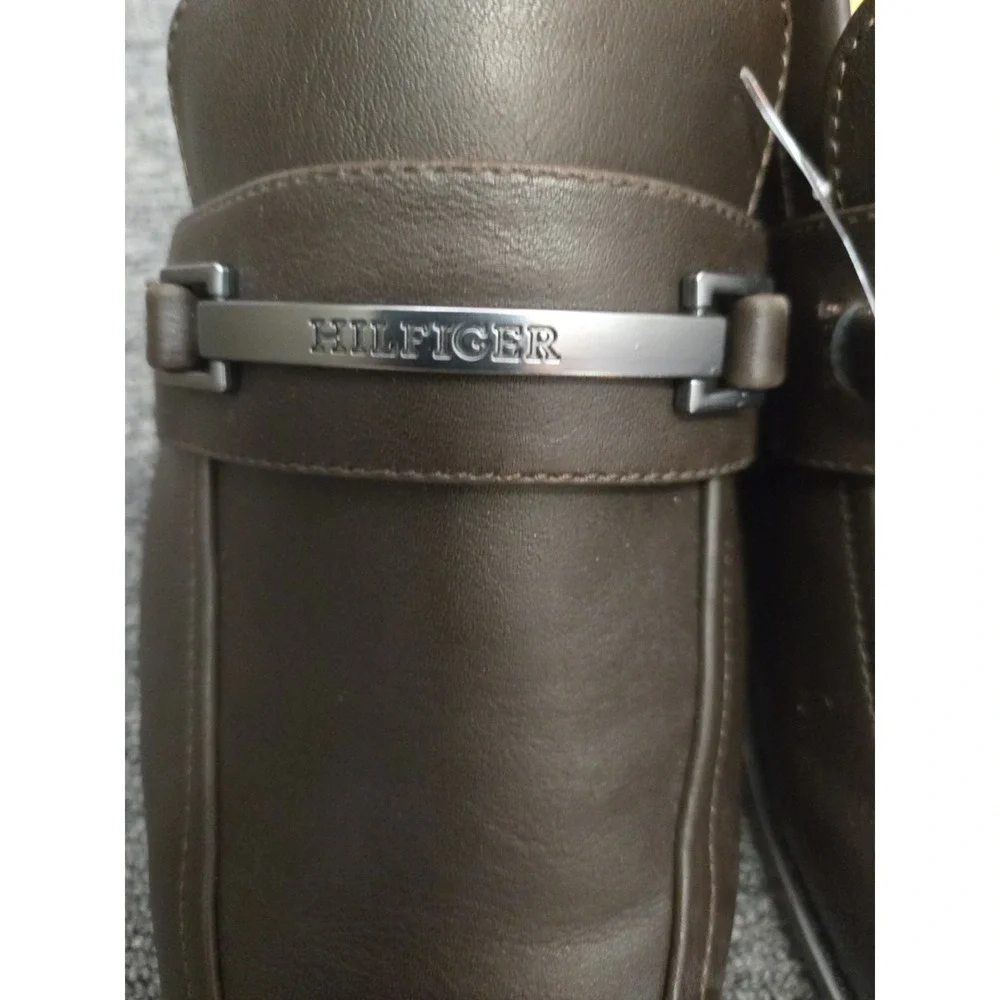 Men Tommy Hilfiger Yadil Loafer Slip On Shoes Dark Brown